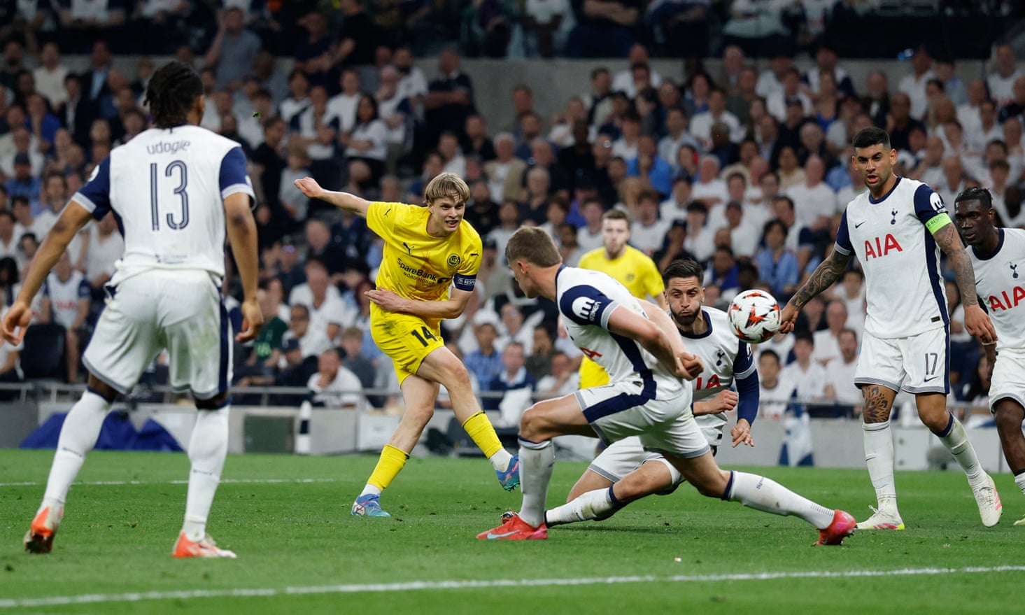 Hinh anh 1: Tran dau Bodo/Glimt vs Tottenham tai ban ket Europa League